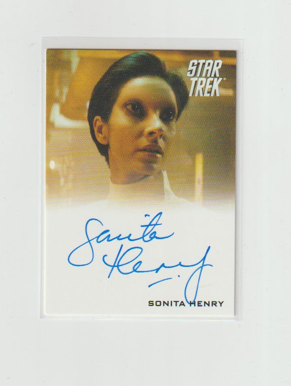 2014 Star Trek Movies Autographs Sonita Henry as Kelvin Doctor