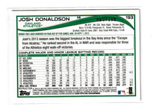 Load image into Gallery viewer, 2014 Topps Chrome Black Refractors #193 Josh Donaldson
