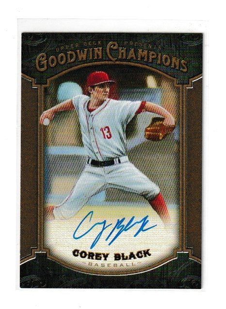 2014 Upper Deck Goodwin Champions Autographs #188 Corey Black