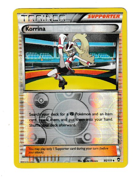 2014 XY Furious Fists #95 Korrina RU