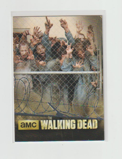 2014 Walking Dead Season 3 P1 The Prison #TP-08 Dead at the Doors