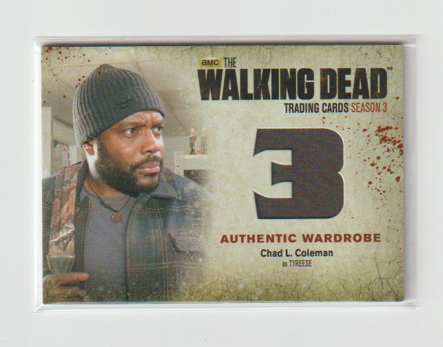 2014 Walking Dead Season 3 P2 Wardrobes #M32 Chad L. Colman as Tyreese