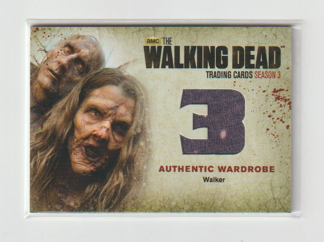 2014 Walking Dead Season 3 P2 Wardrobes #W12 Walker