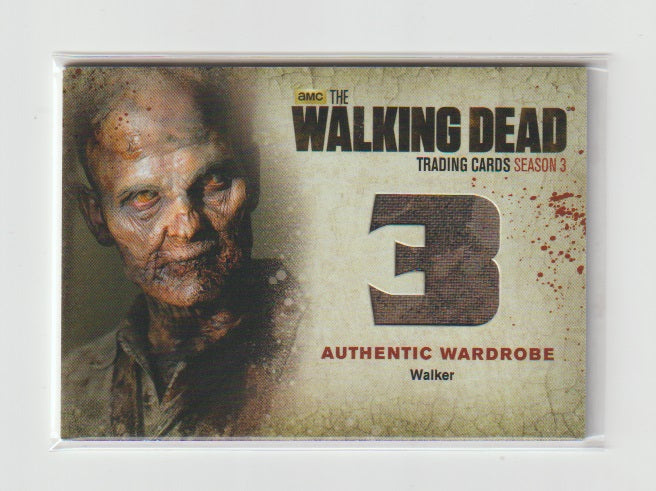 2014 Walking Dead Season 3 P2 Wardrobes #W1 Walker