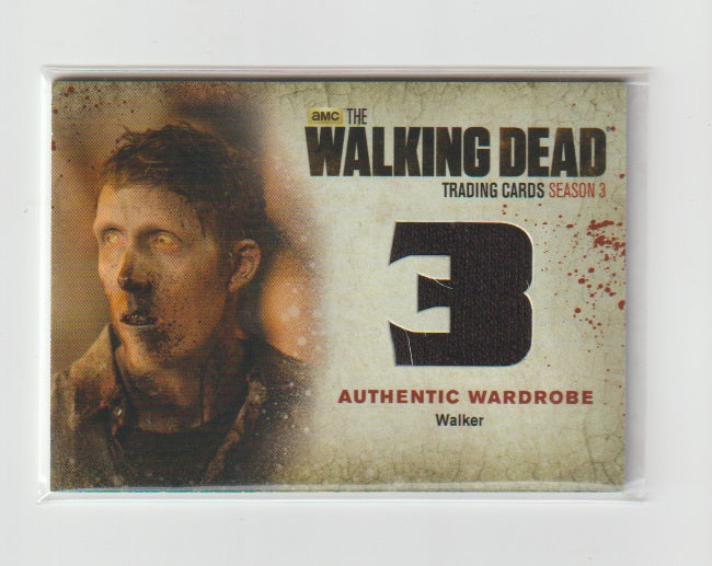 2014 Walking Dead Season 3 P2 Wardrobes #W4 Walker