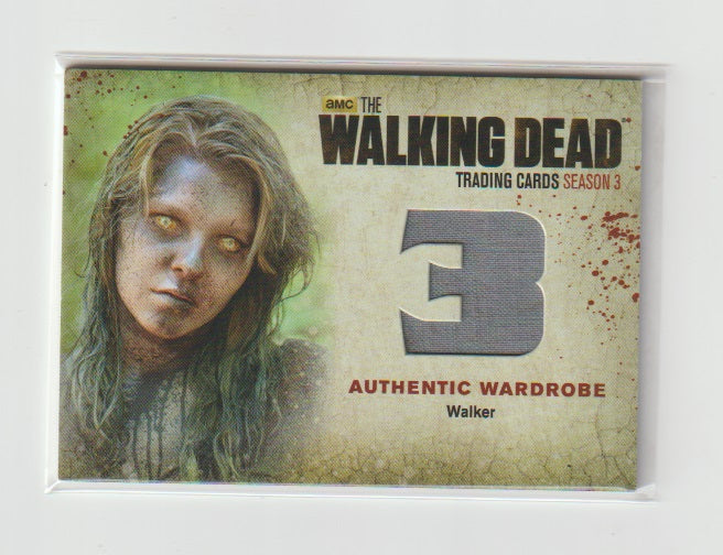 2014 Walking Dead Season 3 P2 Wardrobes #W6 Walker