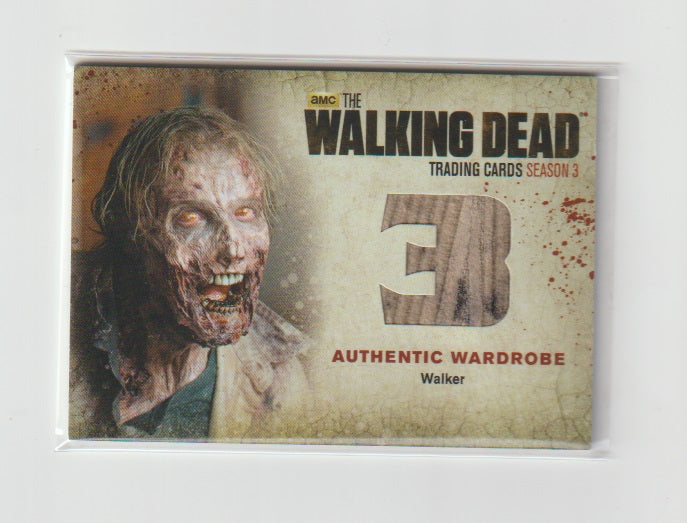 2014 Walking Dead Season 3 P2 Wardrobes #W7 Walker