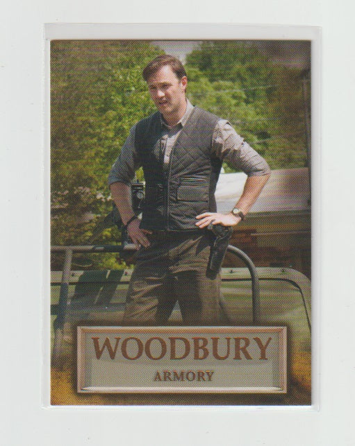 2014 Walking Dead Season 3 P2 Woodbury #WB-07 Armory