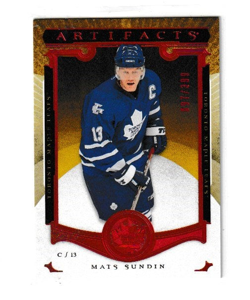 2015-16 Artifacts Ruby #131 Mats Sundin