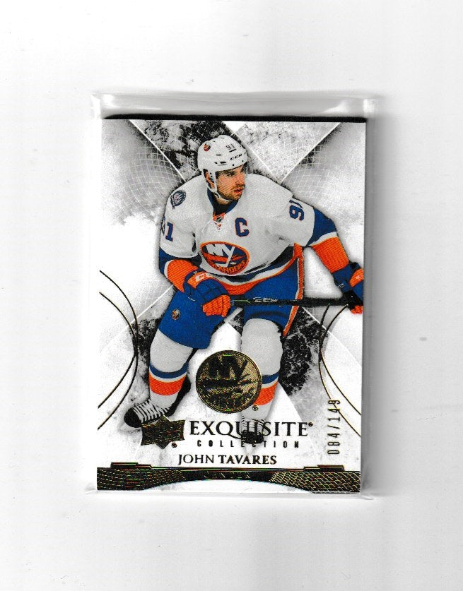 2015-16 Exquisite Collection #19 John Tavares