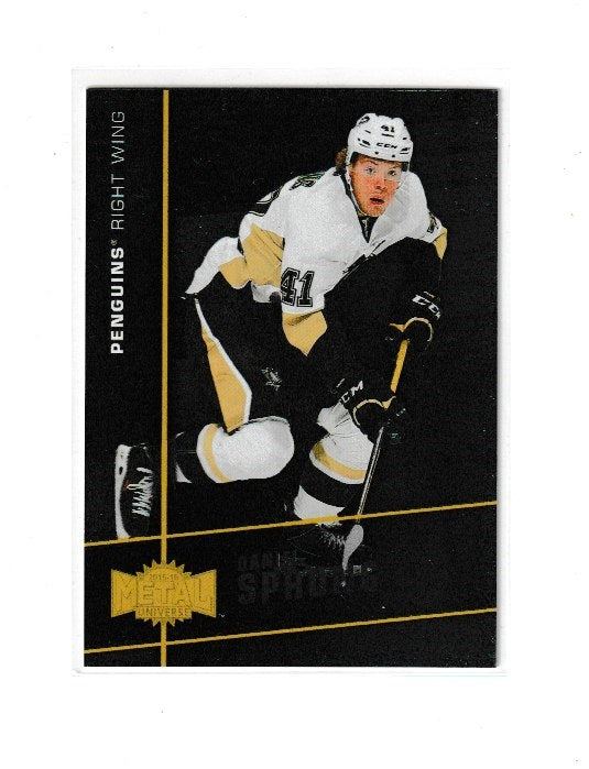 2015-16 Fleer Showcase Metal Universe #MU-15 Daniel Sprong