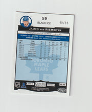 Load image into Gallery viewer, 2015-16 O-Pee-Chee Platinum Black Ice #59 James van Riemsdyk
