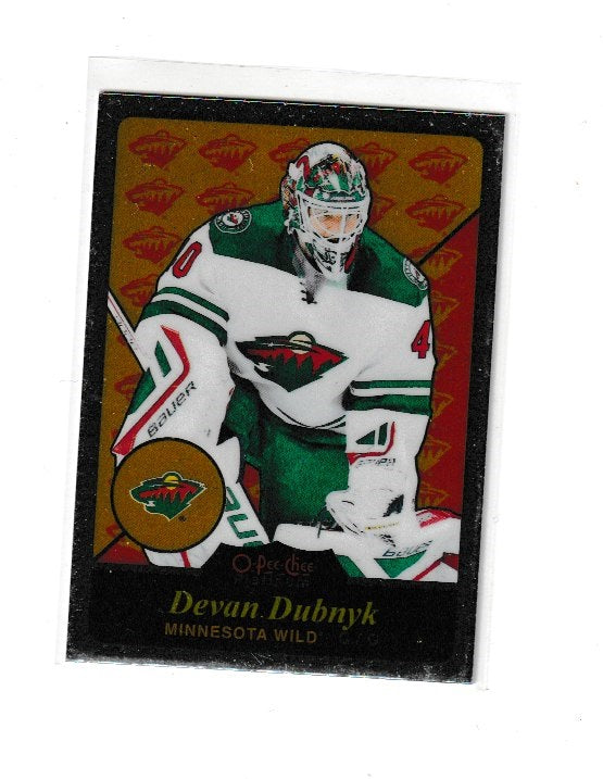 2015-16 O-Pee-Chee Platinum Retro #R52 Devan Dubnyk