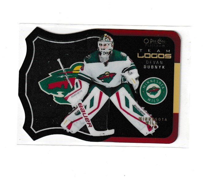 2015-16 O-Pee-Chee Platinum Team Logo Die Cuts #T-15 Devan Dubnyk