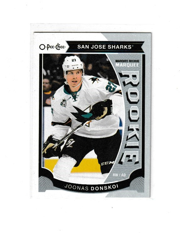 2015-16 O-Pee-Chee Update #U41 Joonas Donskoi