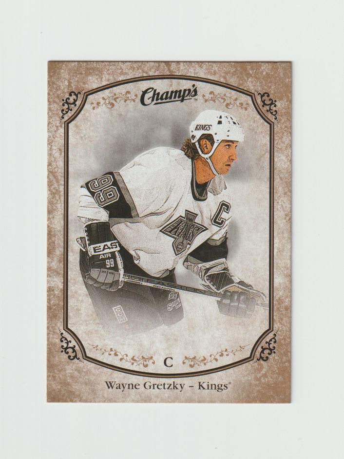 2015-16 Upper Deck Champ's Gold Variant Back #310 Wayne Gretzky