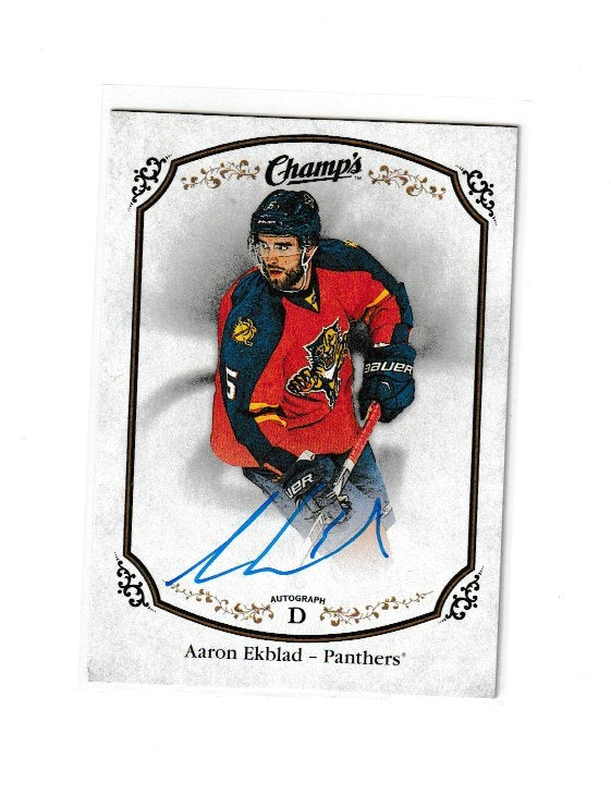 2015-16 Upper Deck Champs Autographs #181 Aaron Ekblad