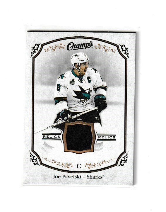 2015-16 Upper Deck Champs Jerseys #J-JP Joe Pavelski