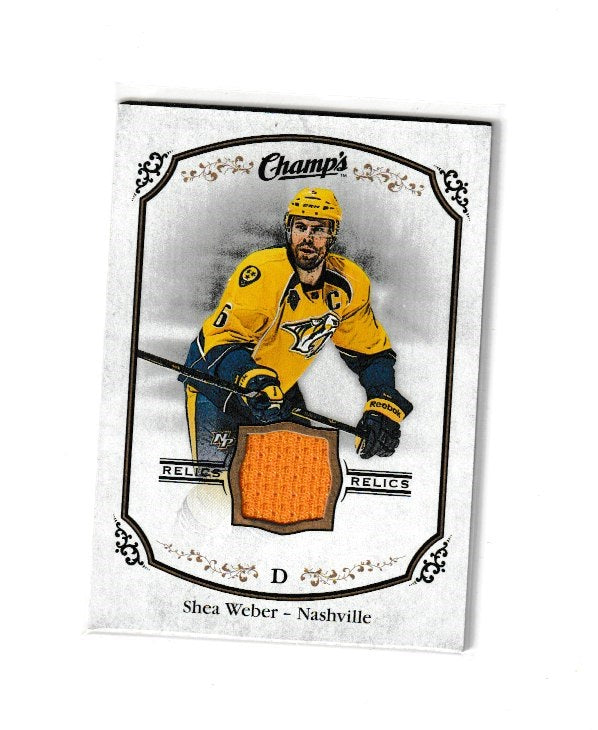 2015-16 Upper Deck Champs Jerseys #J-SW Shea Weber