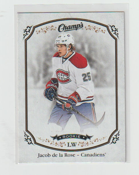 2015-16 Upper Deck Champs Rookie #158 Jacob De La Rose