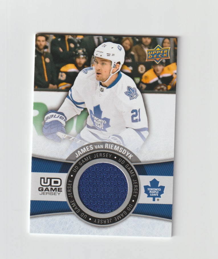 2015-16 Upper Deck Game Jerseys #GJ-JV James van Riemsdyk