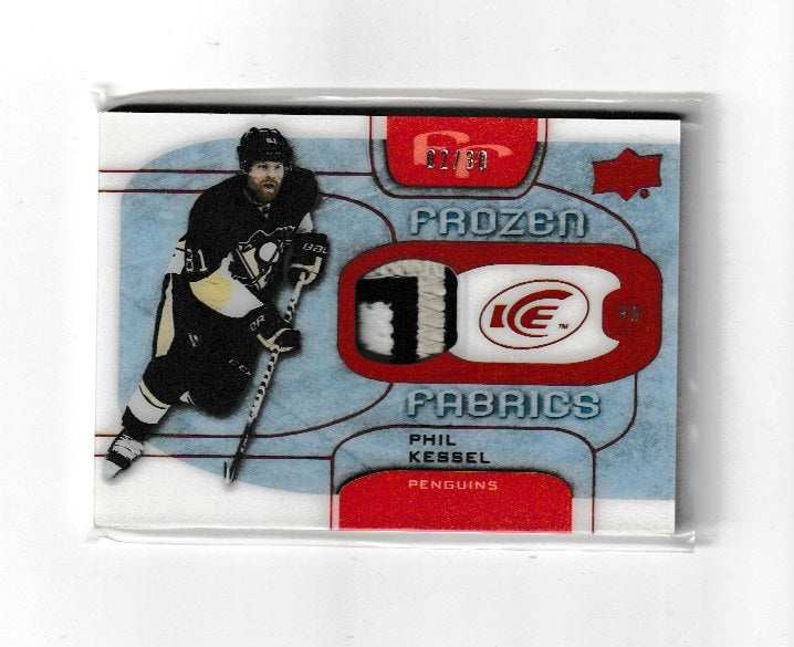 2015-16 Upper Deck Ice Frozen Fabrics Red #FF-KE Phil Kessel