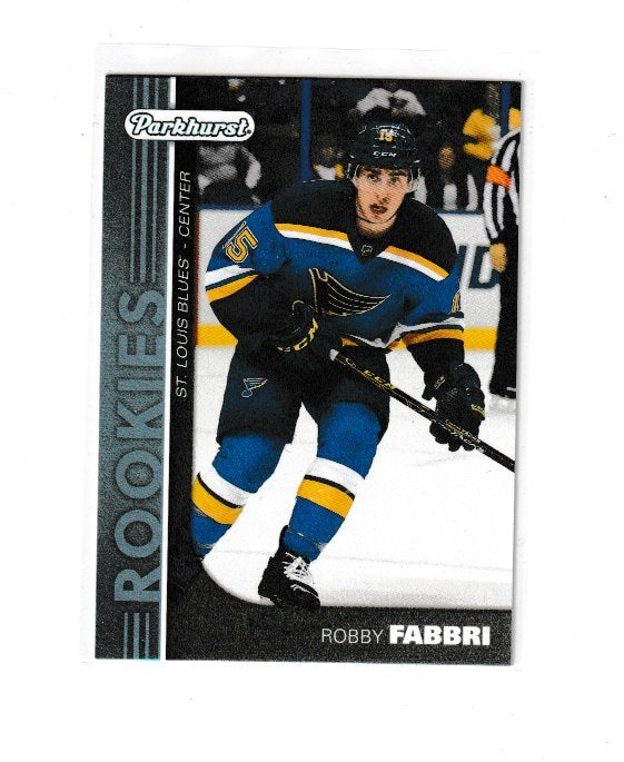 2015-16 Upper Deck Parkhurst Rookies Blue #PR-8 Robby Fabbri