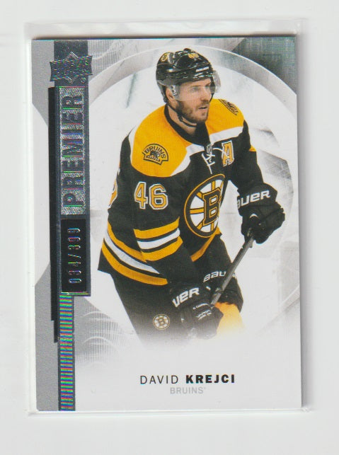 2015-16 Upper Deck Premier #19 David Krejci