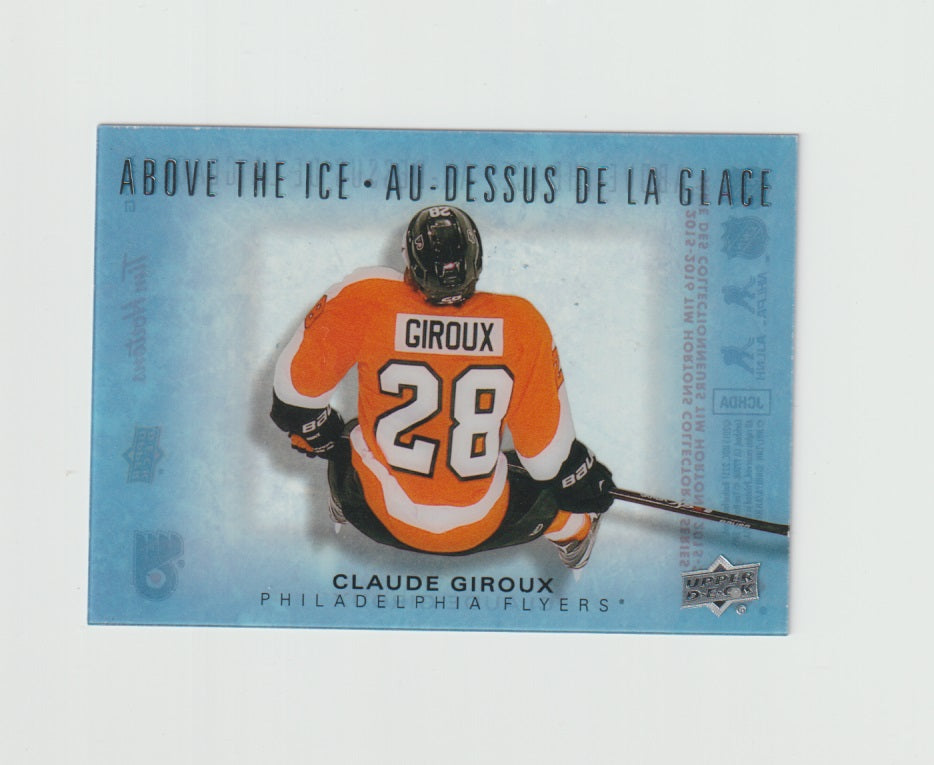 2015-16 Upper Deck Tim Hortons Above The Ice #AI-CG Claude Giroux