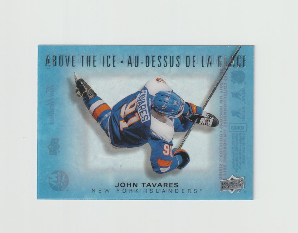 2015-16 Upper Deck Tim Hortons Above The Ice #AI-JT John Tavares