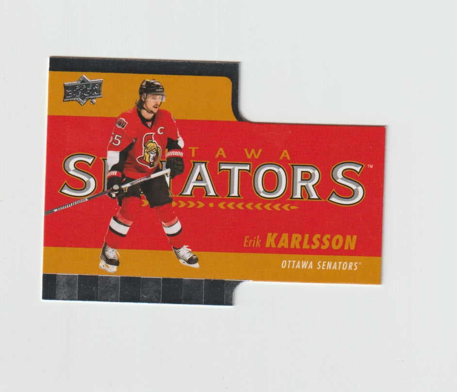 2015-16 Upper Deck Tim Hortons Die Cuts #TH-4 Erik Karlsson