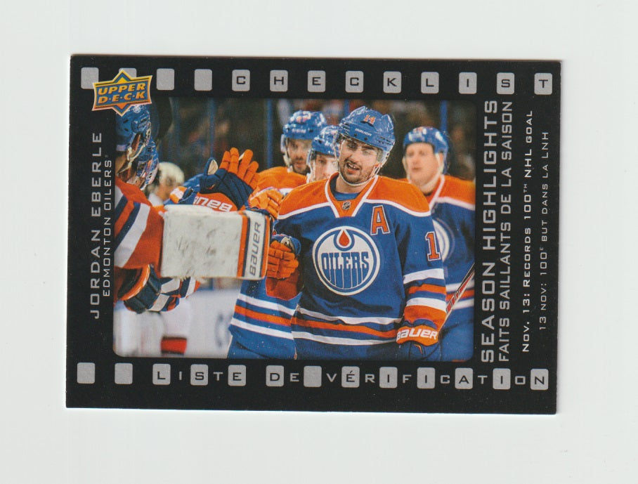 2015-16 Upper Deck Tim Hortons Season Highlights #SH-2 Jordan Eberle