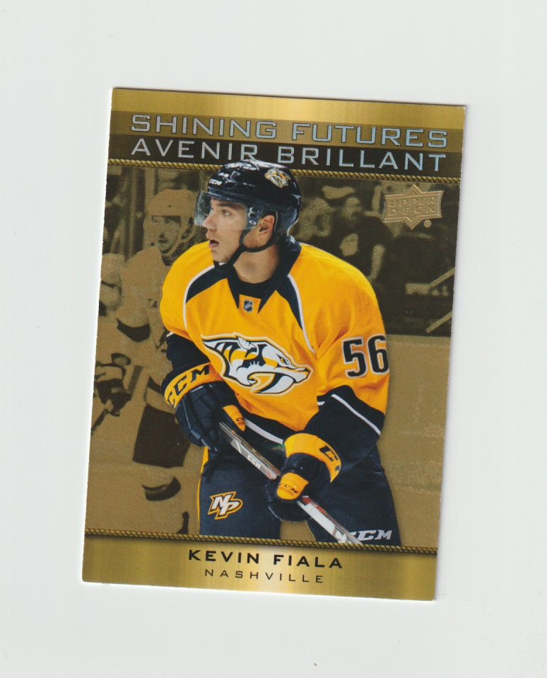 2015-16 Upper Deck Tim Hortons Shining Futures #SF-2 Kevin Fiala