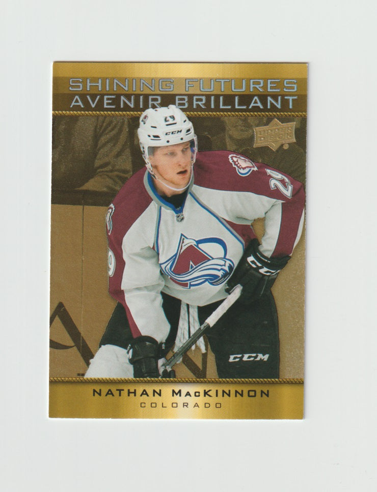 2015-16 Upper Deck Tim Hortons Shining Futures #SF-5 Nathan MacKinnon