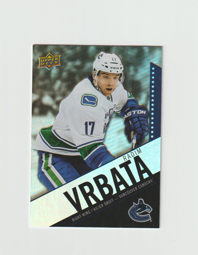 2015-16 Upper Deck Tim Hortons #17 Radim Vrbata