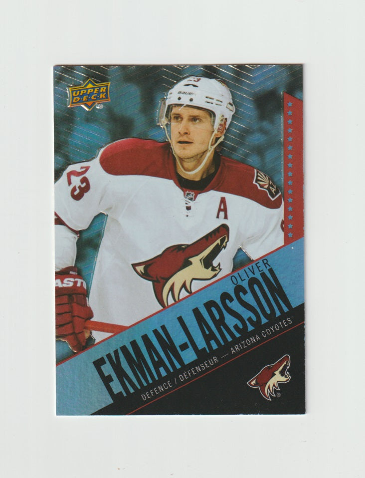 2015-16 Upper Deck Tim Hortons #25 Oliver Ekman-Larsson