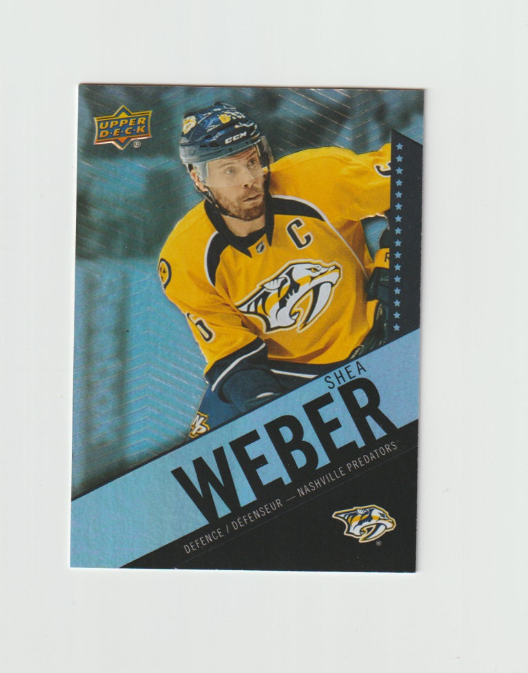 2015-16 Upper Deck Tim Hortons #4 Shea Weber