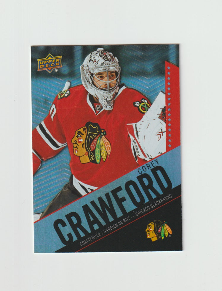 2015-16 Upper Deck Tim Hortons #50 Corey Crawford