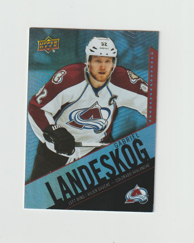 2015-16 Upper Deck Tim Hortons #92 Gabriel Landeskog