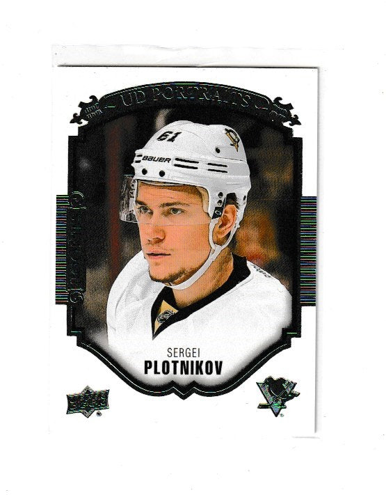 2015-16 Upper Deck UD Portraits #P-74 Sergei Plotnikov