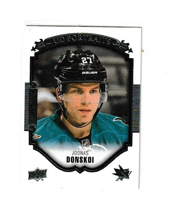 2015-16 Upper Deck UD Portraits #P-88 Joonas Donskoi