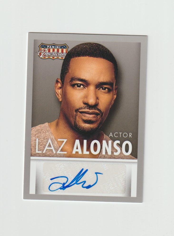 2015 Americana Signatures #S-LAZ Laz Alonso