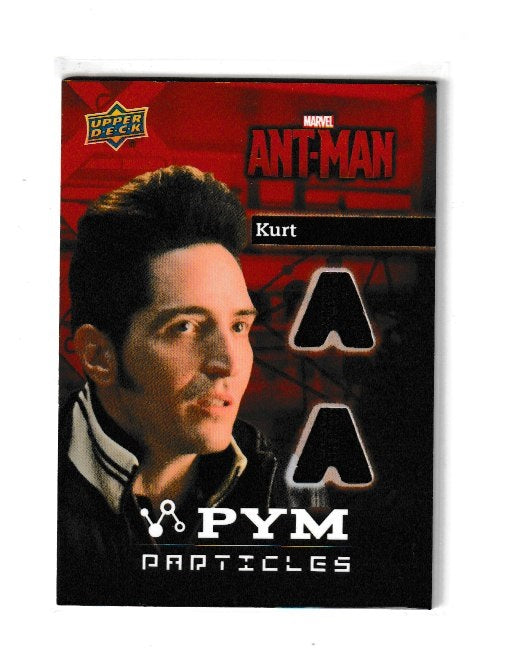 2015 Ant-Man Pym Particles Memorabilia #PT-KV David Dastmalchian as Kurt
