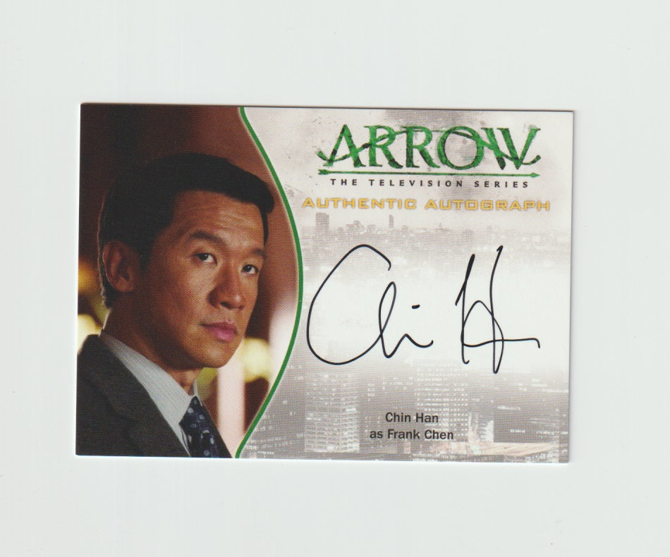 2015 Arrow Season 1 Autographs #A17 Chin Han as Frank Chen