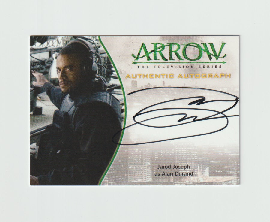2015 Arrow Season 1 Autographs #A22 Jarod Joseph as Alan Durand