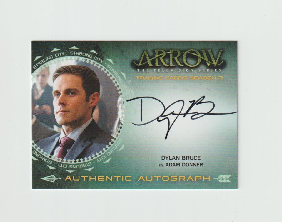2015 Arrow Season 2 Autographs #DB Dylan Bruce as Adam Donner