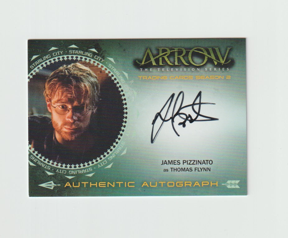 2015 Arrow Season 2 Autographs #JP James Pizzinato as Thomas Flynn