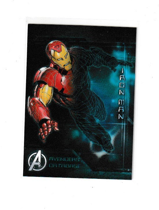 2015 Avengers Age of Ultron Avengers Database #AD-I Iron Man