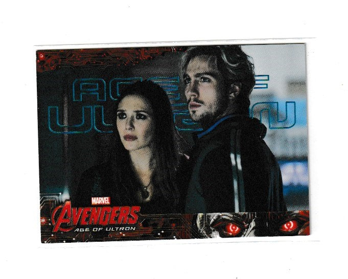 2015 Avengers Age of Ultron Blue #70 The Maximoff Twins Reports To Ultron