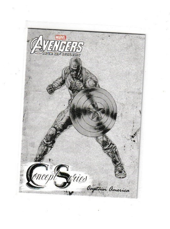 2015 Avengers Age of Ultron Concept Series #C-1 Captain America